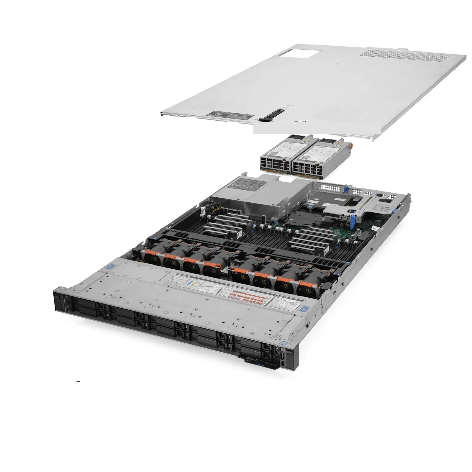 Dell PowerEdge R640 Server 2x 2.20Ghz Intel Xeon Silver 4114 20-Core 32GB RAM