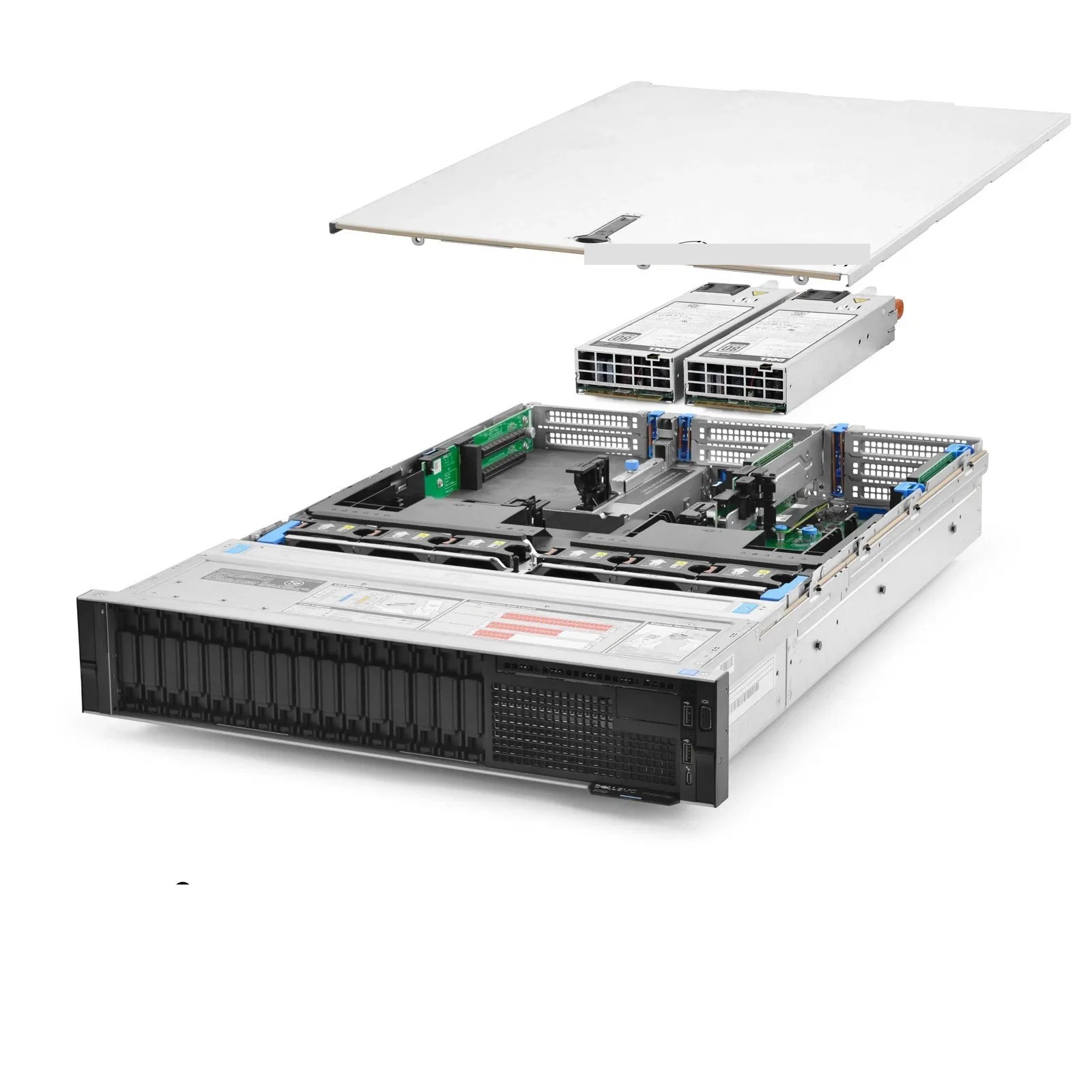 Dell PowerEdge R740 16-Bay SFF Server 3.00Ghz 36-Core 128GB RAM + 13TB SATA SSDs