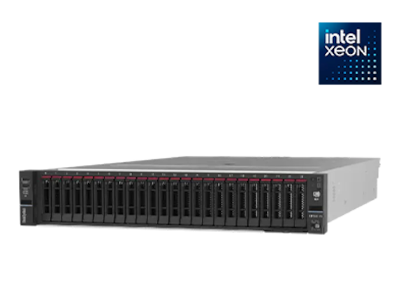 Lenovo ThinkSystem SR650 V4 Rack Server, 2x Xeon 6517P, 128GB RAM
