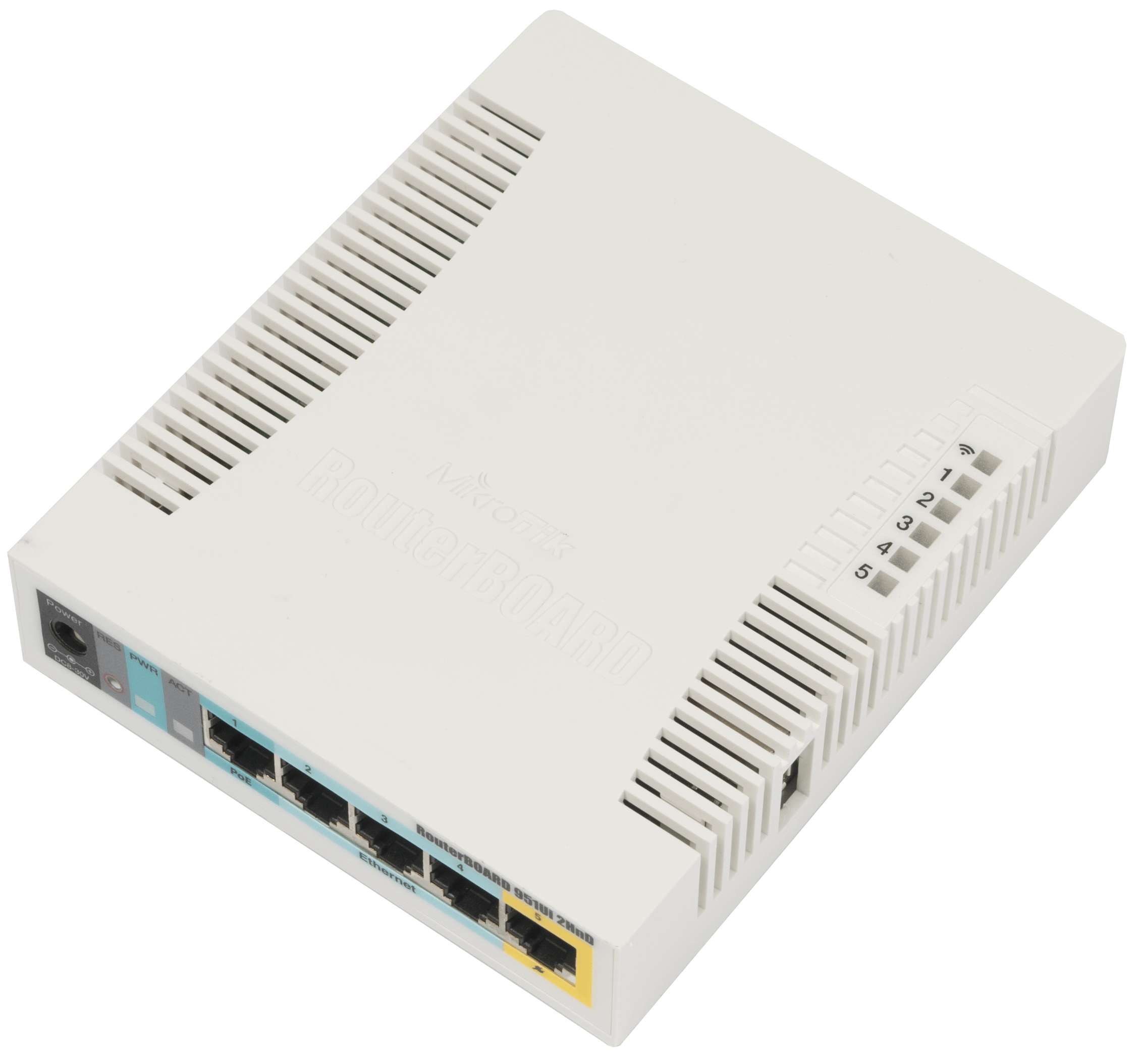 MikroTik 2.4GHz 5 Port Ethernet WiFi Router
