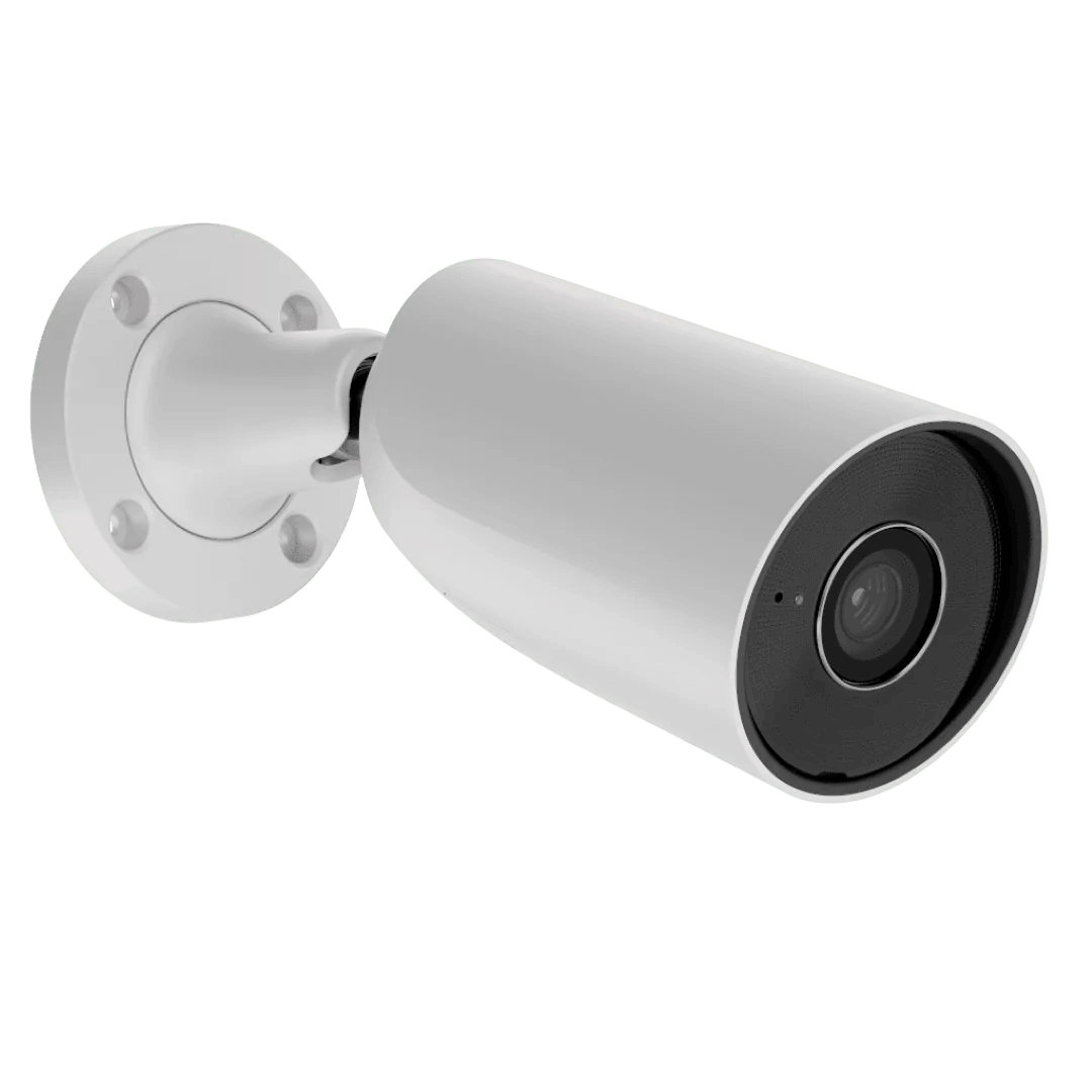 AJAX Security - 5MP IP White Bullet Camera with a 4.00 mm focused Lens