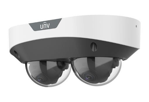 Uniview UNV 2MP LightHunter Dual Lense Fixed Dome IP Camera 2.8mm
