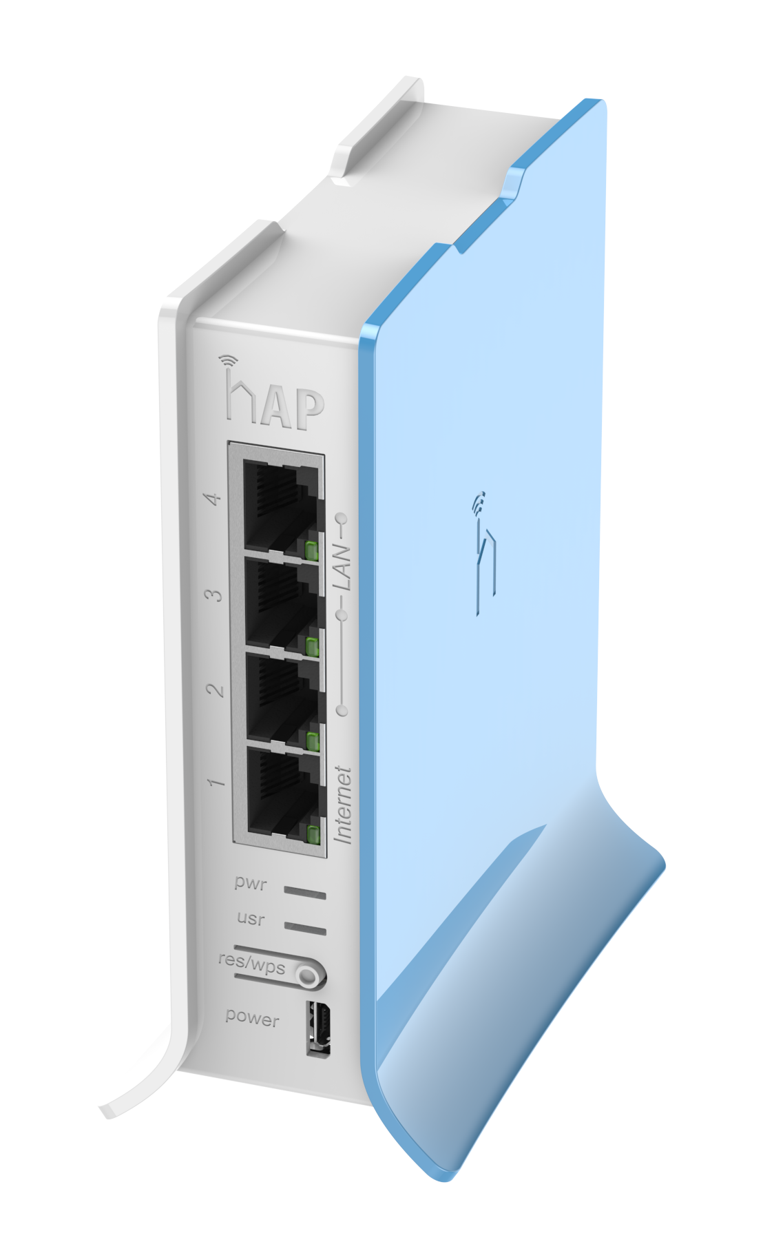 MikroTik hAP Lite Tower 4 Port WiFi 4 Router