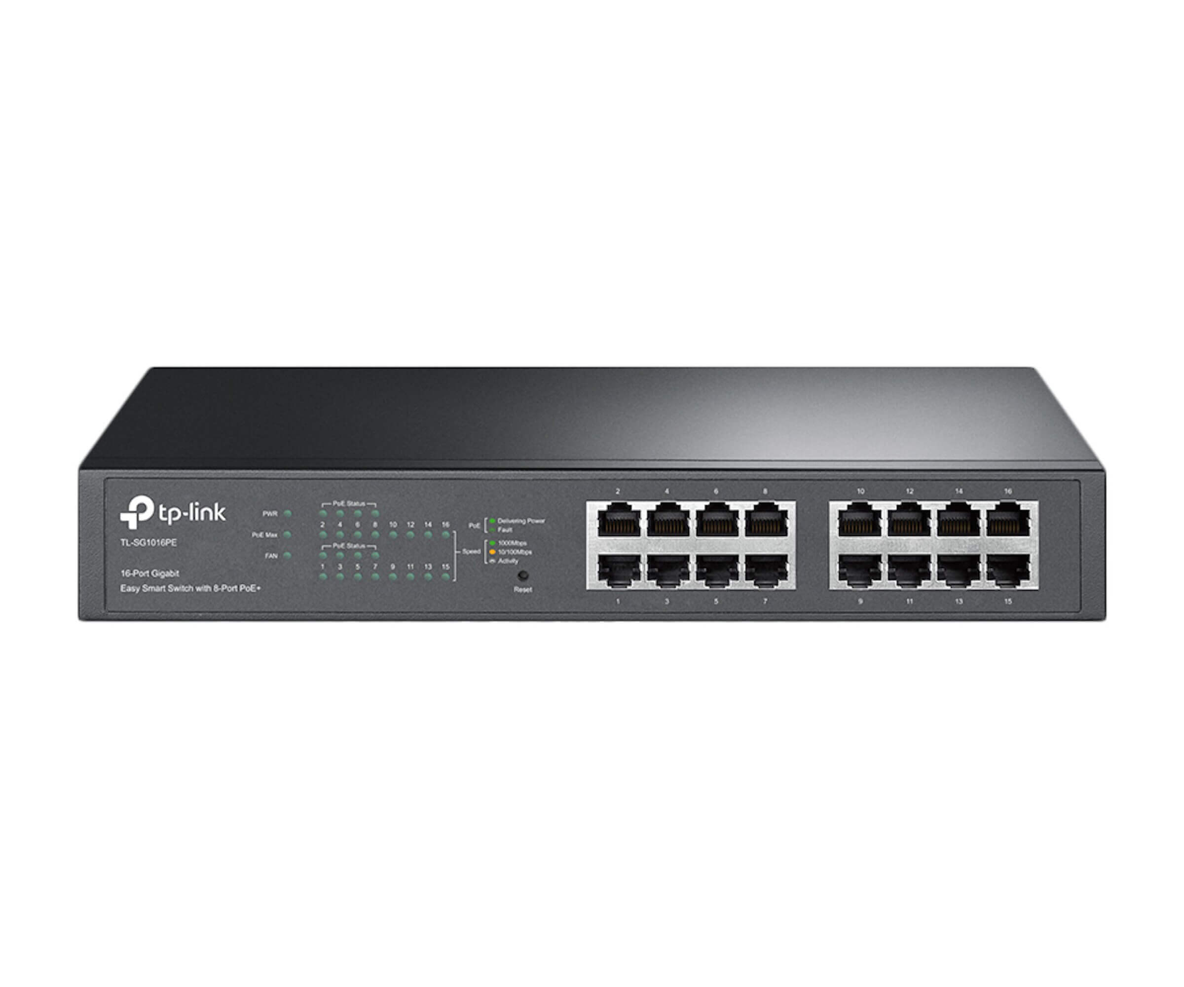TP-Link 16-Port 8-Port PoE+ Gigabit Easy Smart Switch