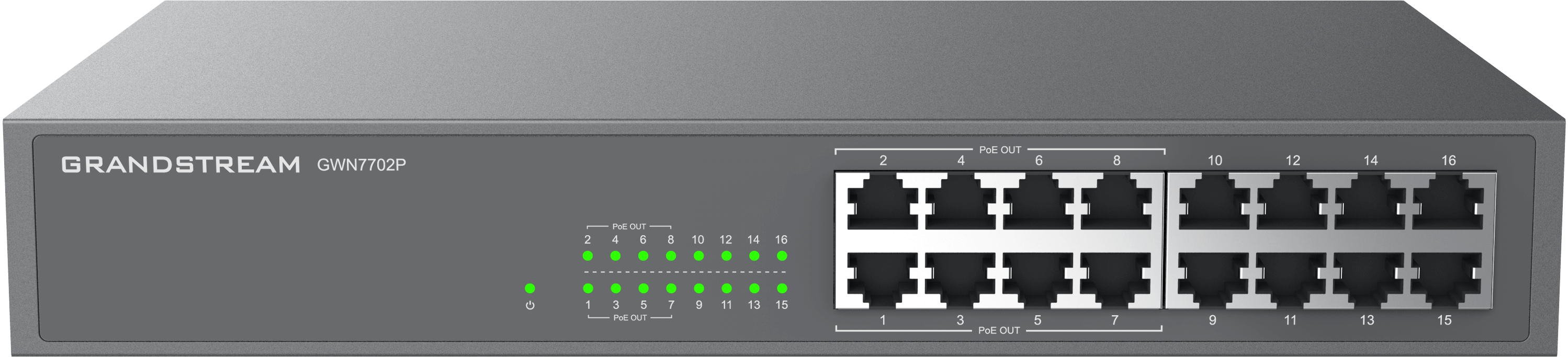 Grandstream Enterprise 16 port Unmanaged GbE Switch
