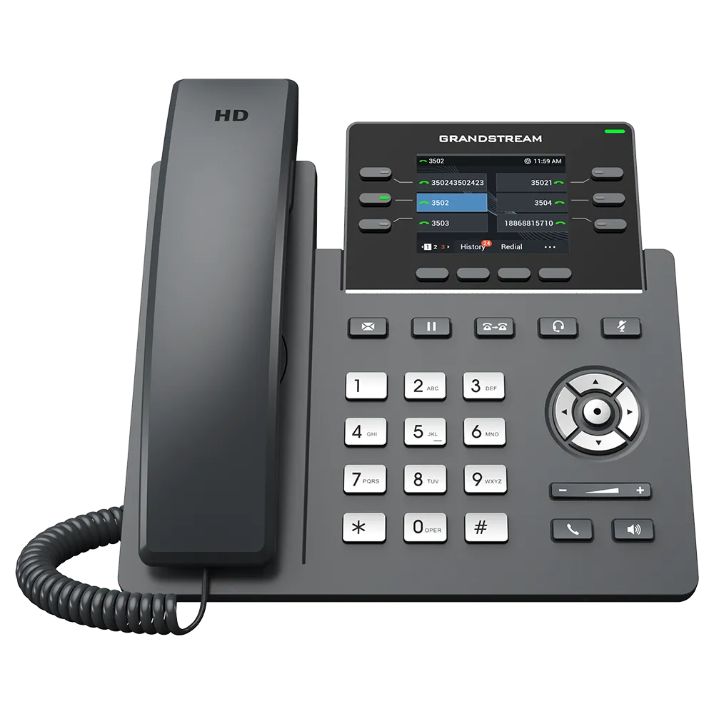 Grandstream Wi-Fi 6 IP Phone PoE