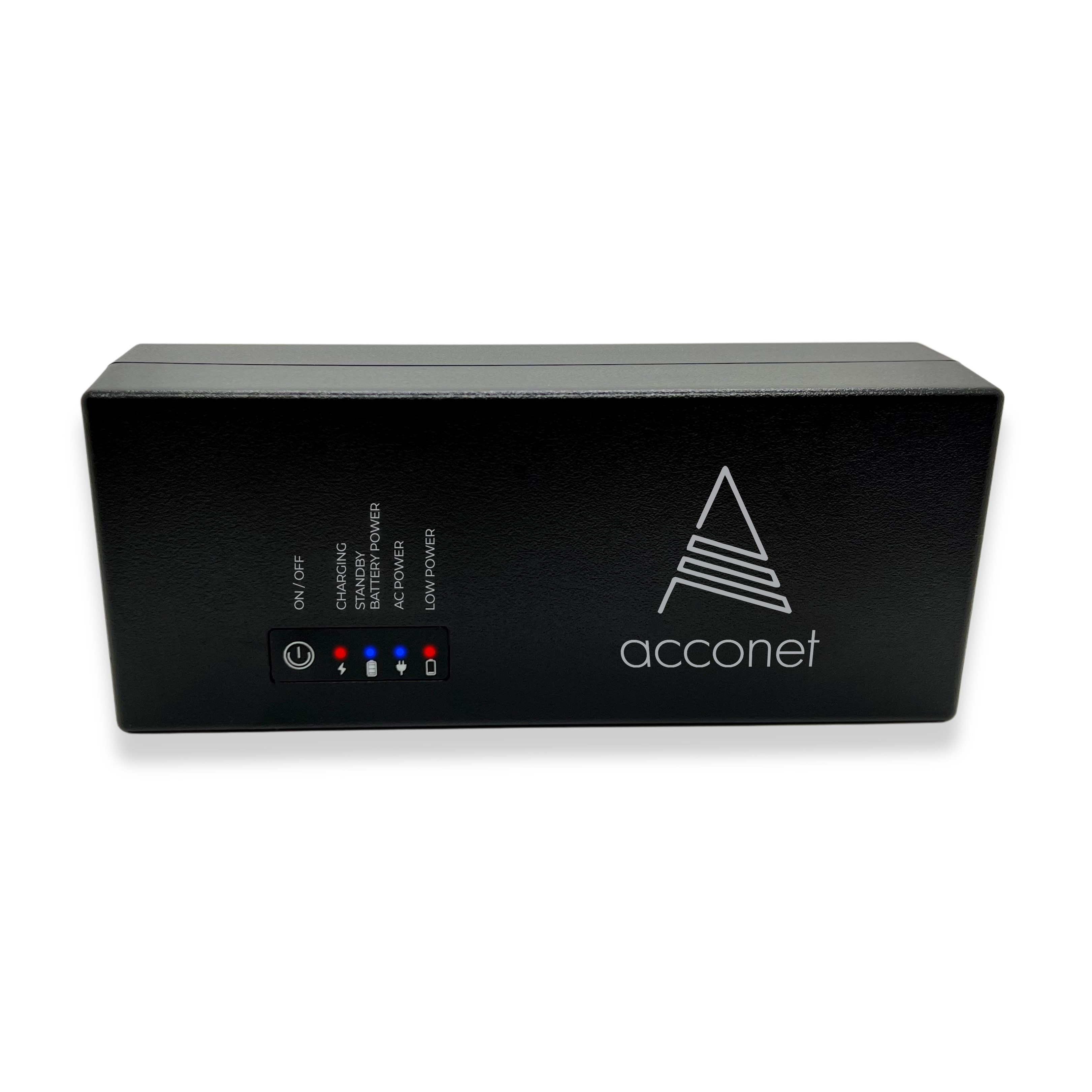 Acconet Mini UPS DC Jack Input 12V 2.3A