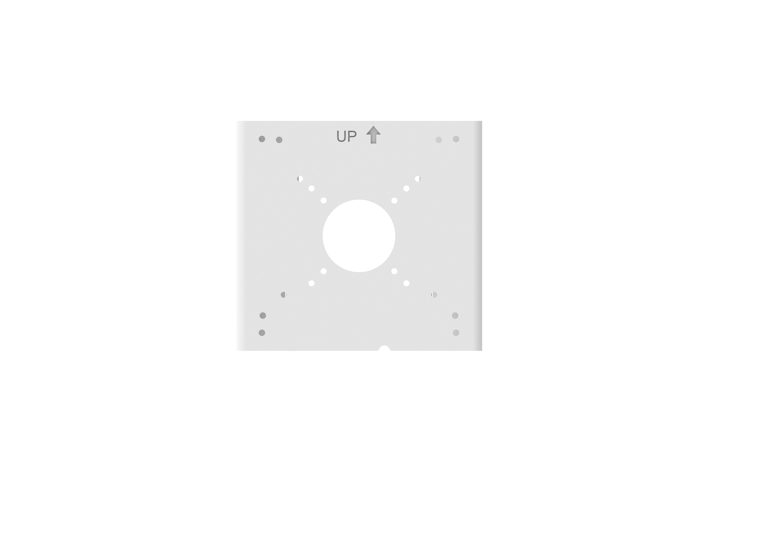 UNV - Bullet Pole Mount Bracket