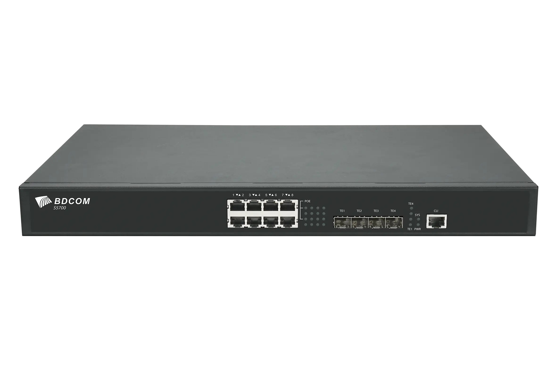 BDCOM 8 Port 2.5G PoE+ Switch with 4 SFP+