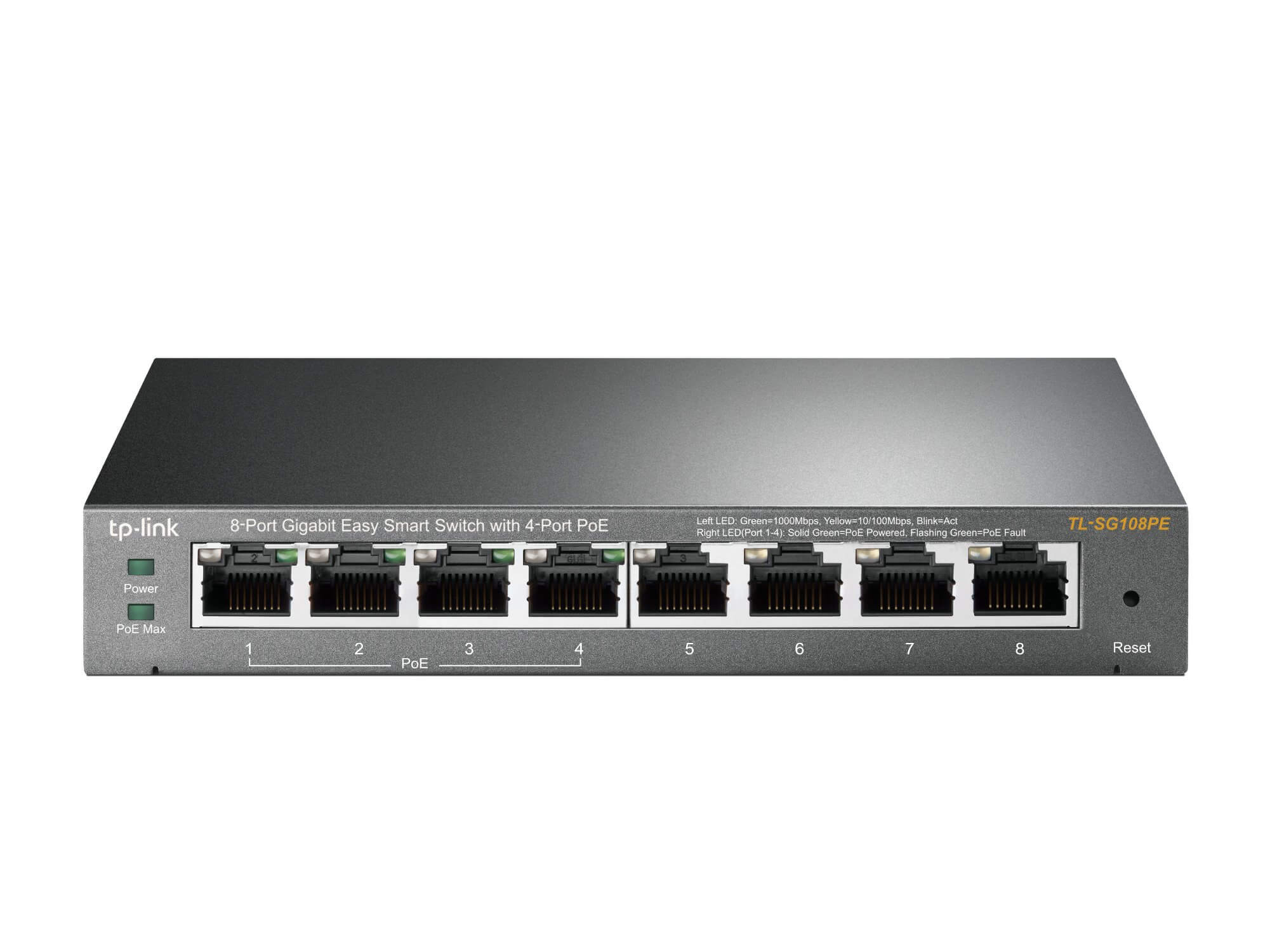 TP-Link 8-port Gigabit Easy Smart PoE Switch