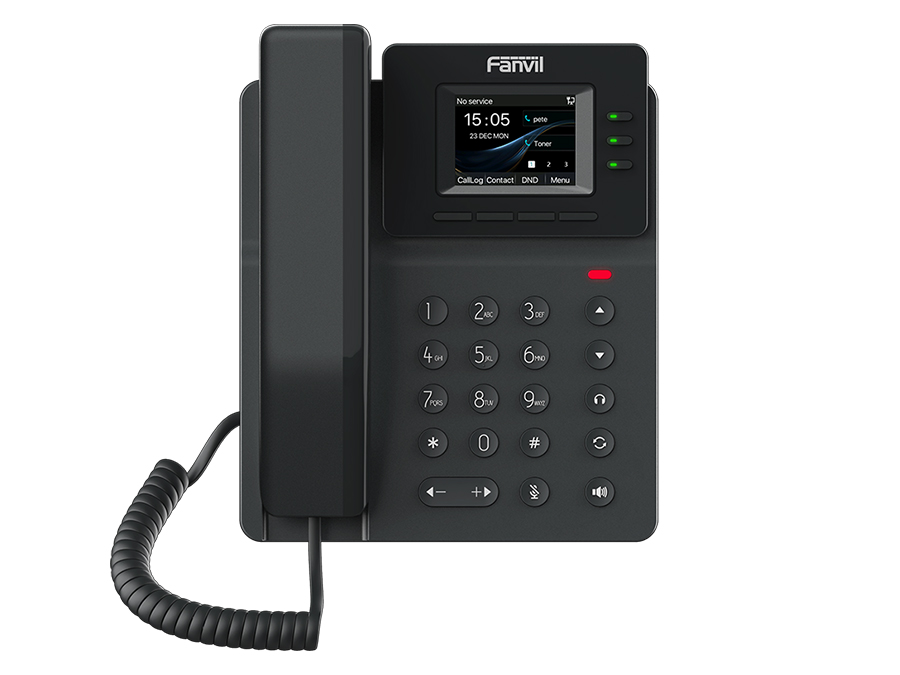 Fanvil 4SIP Fast Ethernet Colour Screen PoE WiFi 6 VoIP Phone