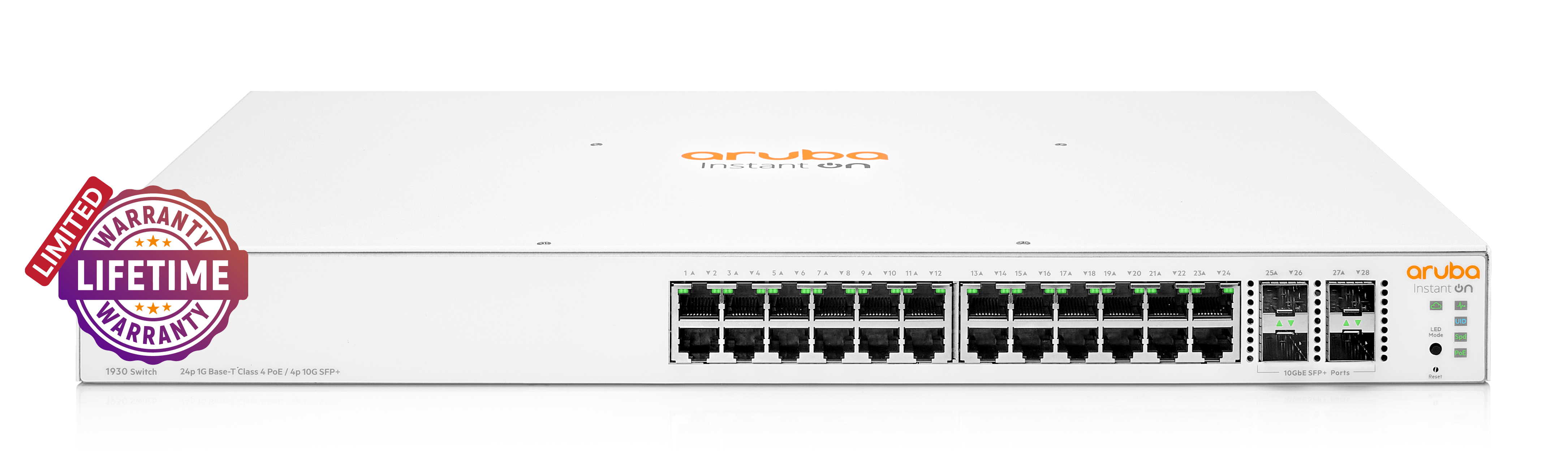 HPE Networking Instant On 1930 4SFP + 24 Port 370W Switch