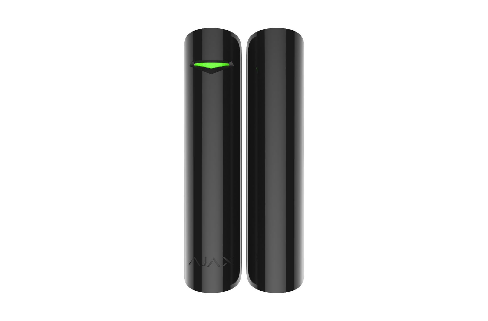 AJAX Security - DoorProtect Plus Jeweller - Black Indoor Opening Detector with Shock and Tilt Sensors