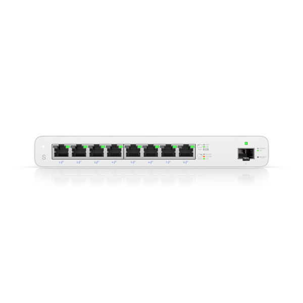 Ubiquiti UISP 8 Port Gigabit PoE 110W Switch 1SFP