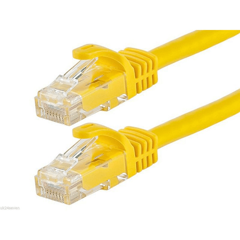Acconet CAT6 3m UTP Flylead (Patch Lead) Yellow