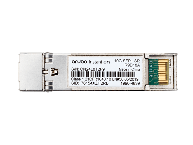 HPE Networking Instant On 10G SFP+ LC SR 300m MMF XCVR SFP Module