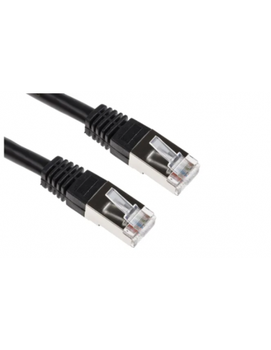 Acconet CAT6 3m UTP Flylead (Patch Lead) Black