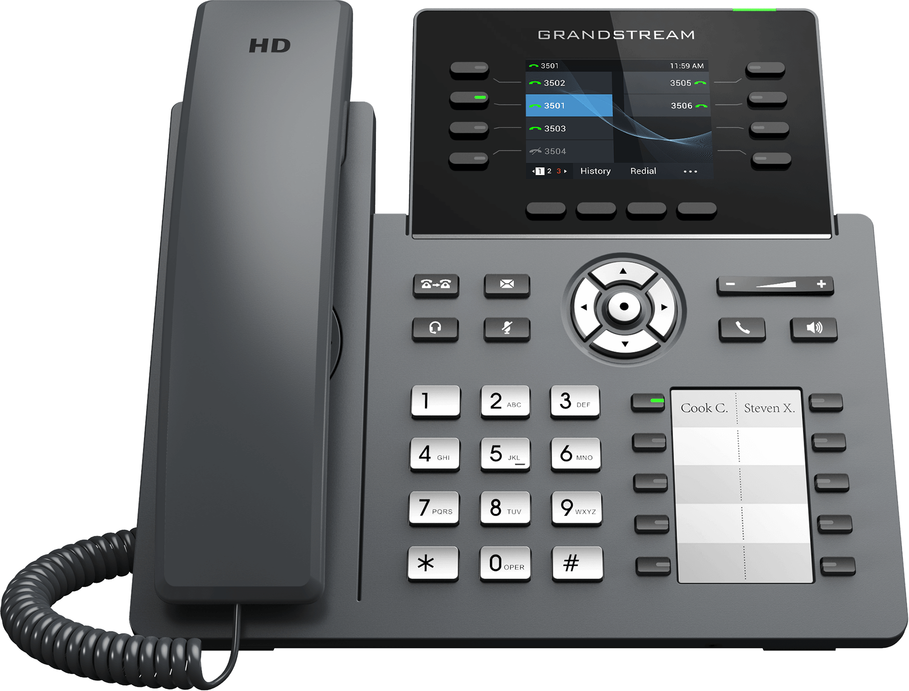 Grandstream 8 Line Carrier WiFi Desk Phone