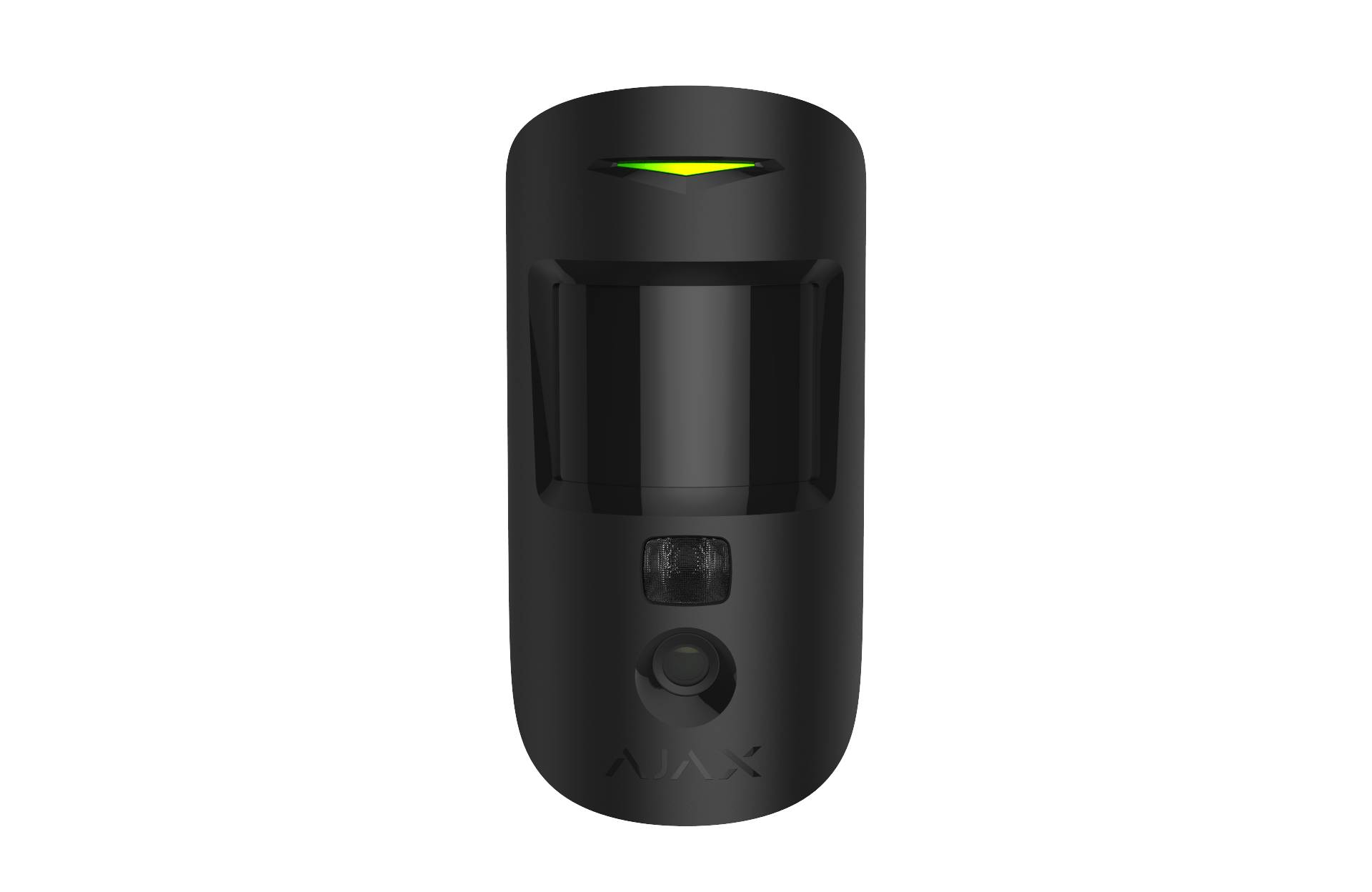 AJAX Security - MotionCam Jeweller - Black Wireless Indoor Motion Detector with Photo Camera