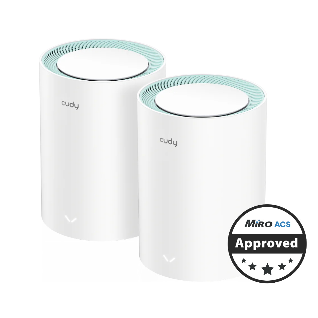 Cudy Dual Band 1200Mbps WiFi 5 Gigabit Mesh 2 Pack
