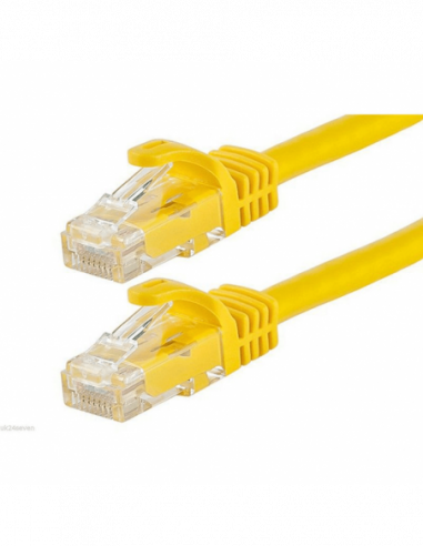 Acconet CAT6 5m UTP Flylead (Patch Lead) Yellow