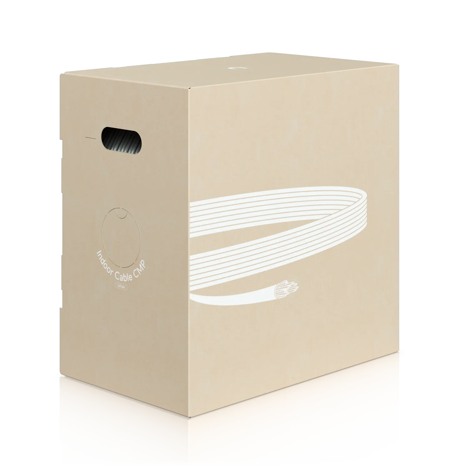 Ubiquiti UniFi Indoor 305m Cable Cat6A CMP (Plenum) rated, Fire-Resistant Jacket