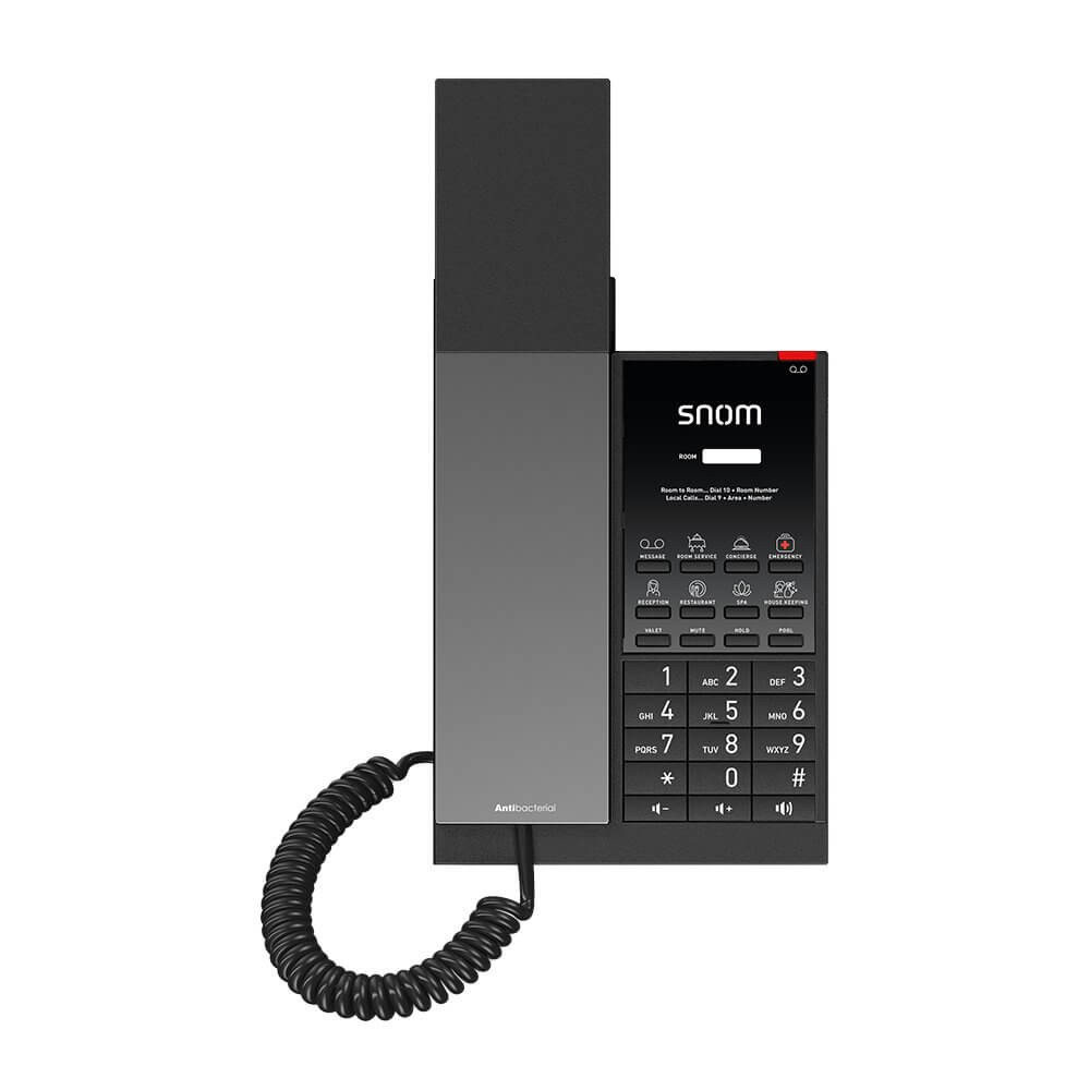 Snom Hospitality WiFi IP Phone, Cordless DECT handset, 1 line