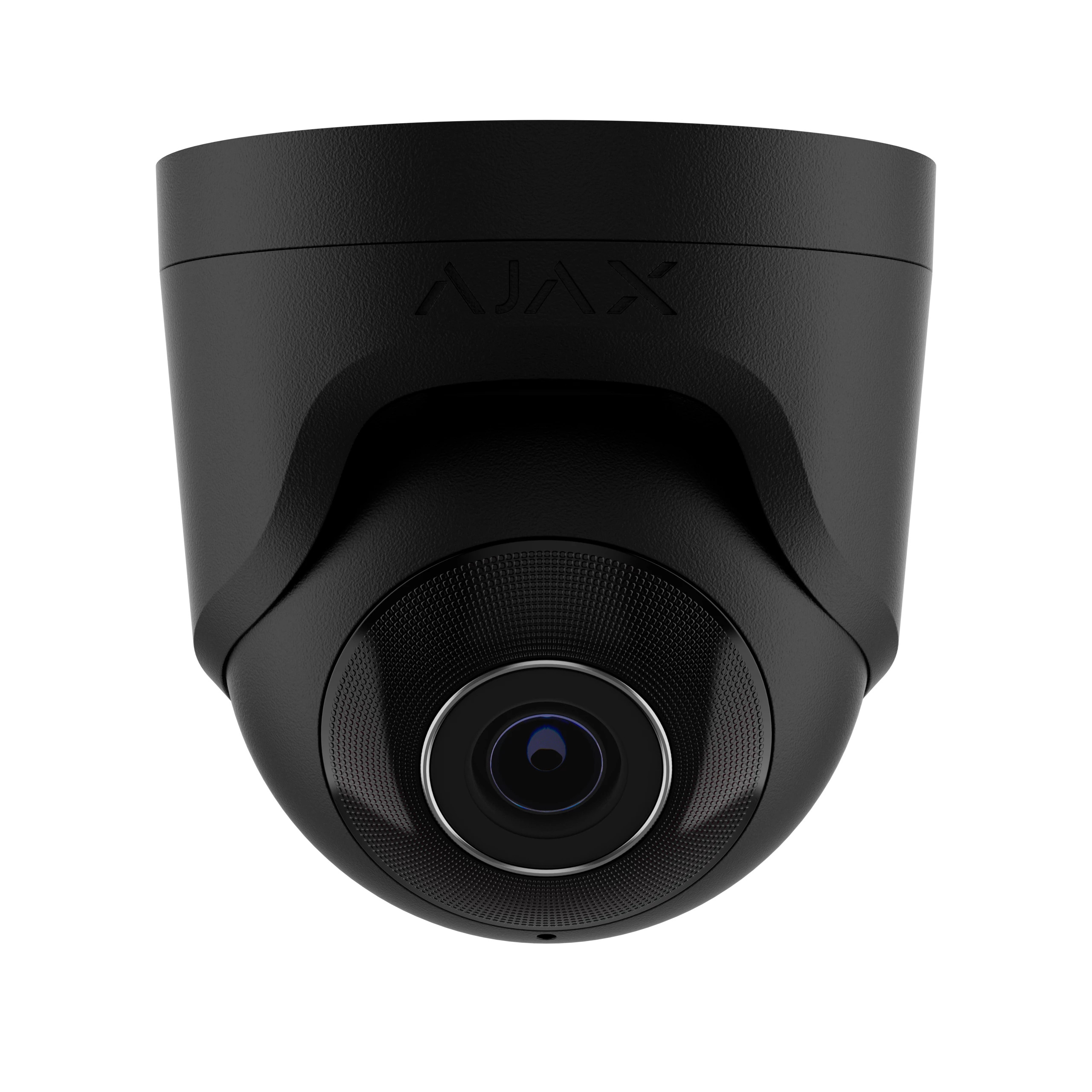 AJAX Security - 5MP IP Black Turret Camera with a 2.8 mm Wide-view Lens
