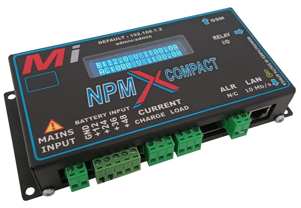 Micro Instruments Compact 12-60V Remote Network Power Monitor