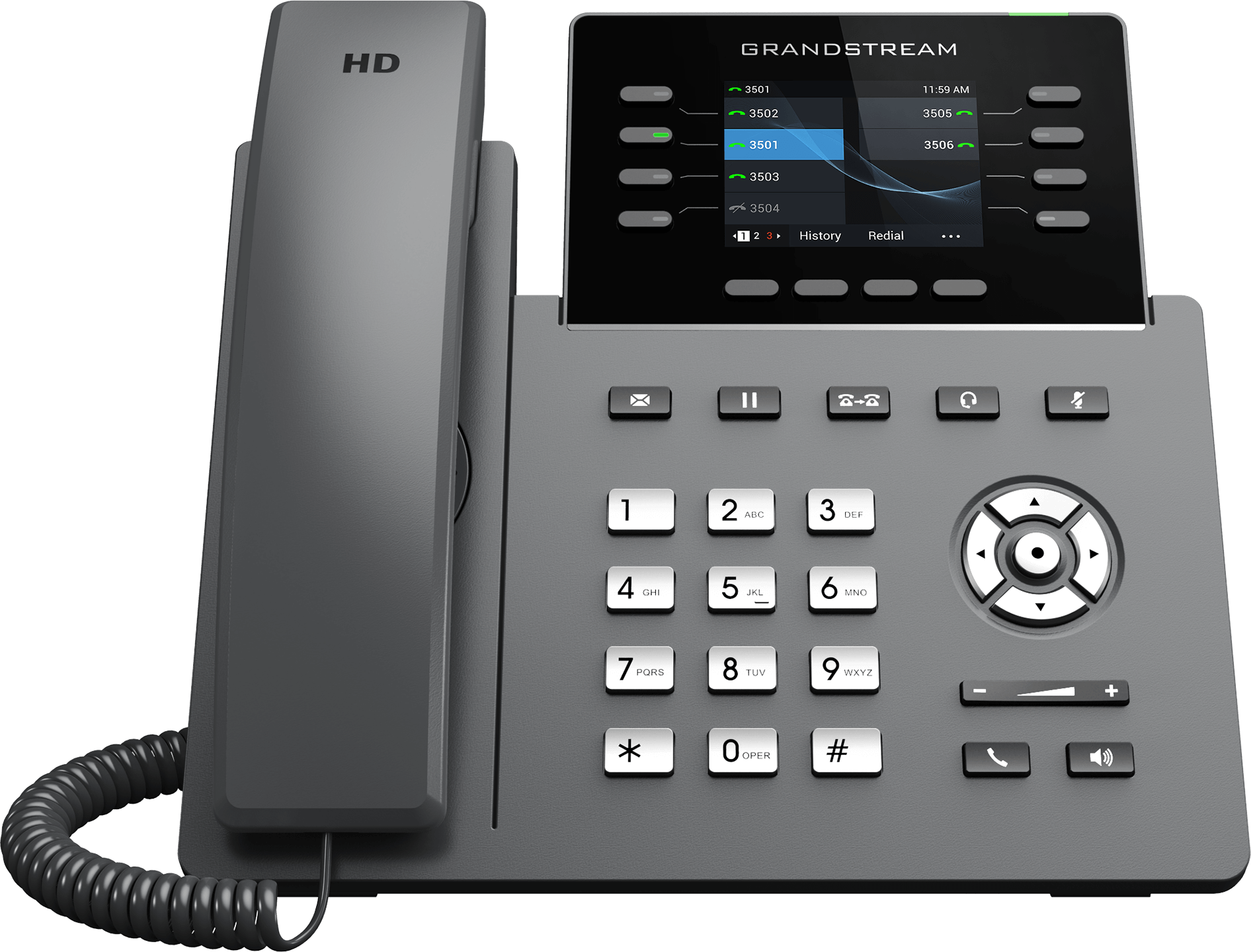 Grandstream 8 Line Carrier WiFi Desk Phone