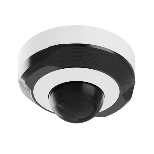 AJAX Security - 5MP IP White Mini Dome Camera with a 4.00 mm Focused Lens