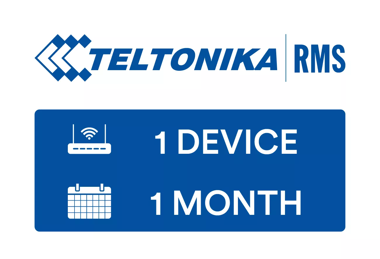 Teltonika RMS License, 1 device credit, 1 month