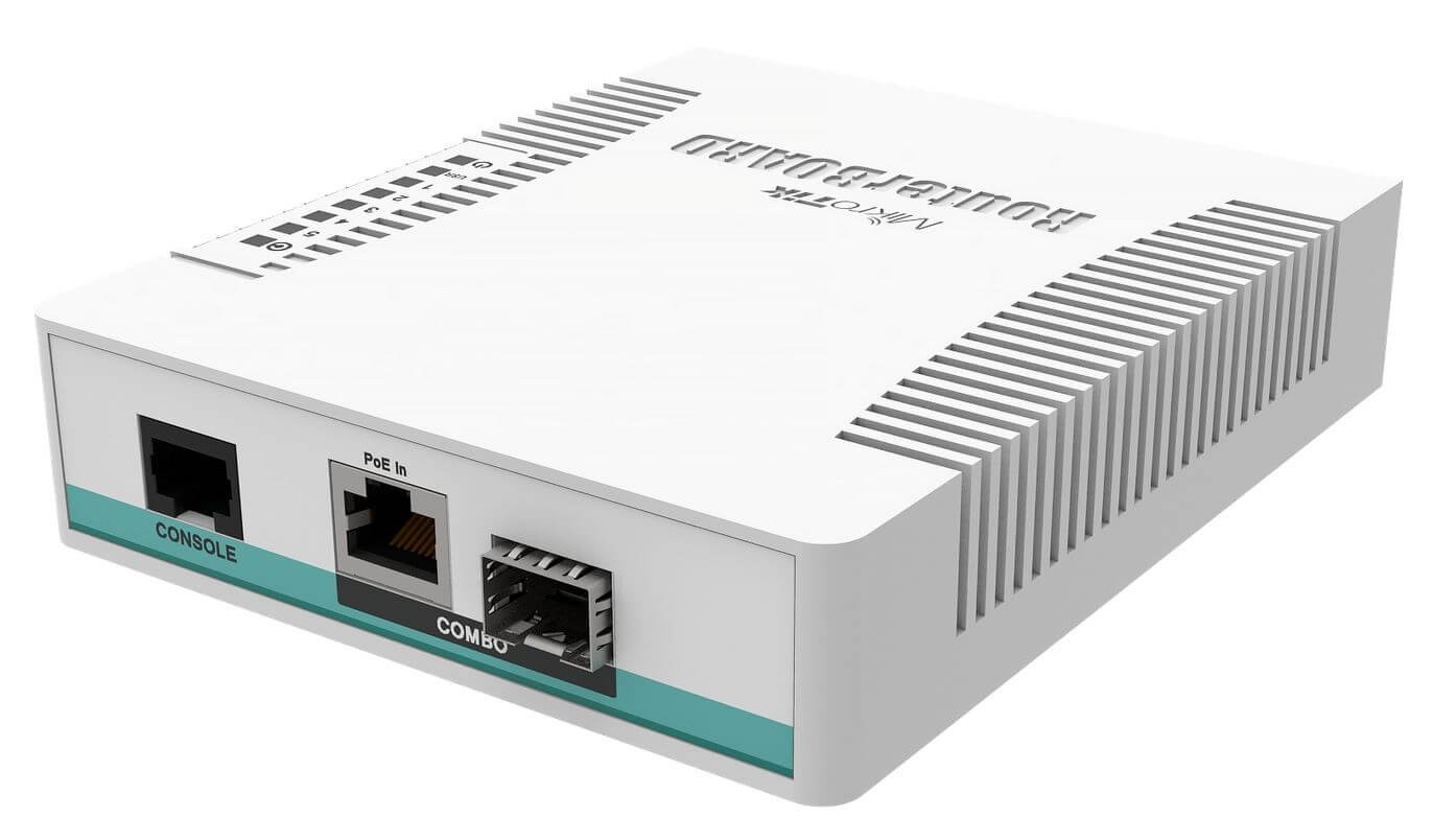 MikroTik Cloud Router Switch 5 Port SFP 1 PoE/SFP Port