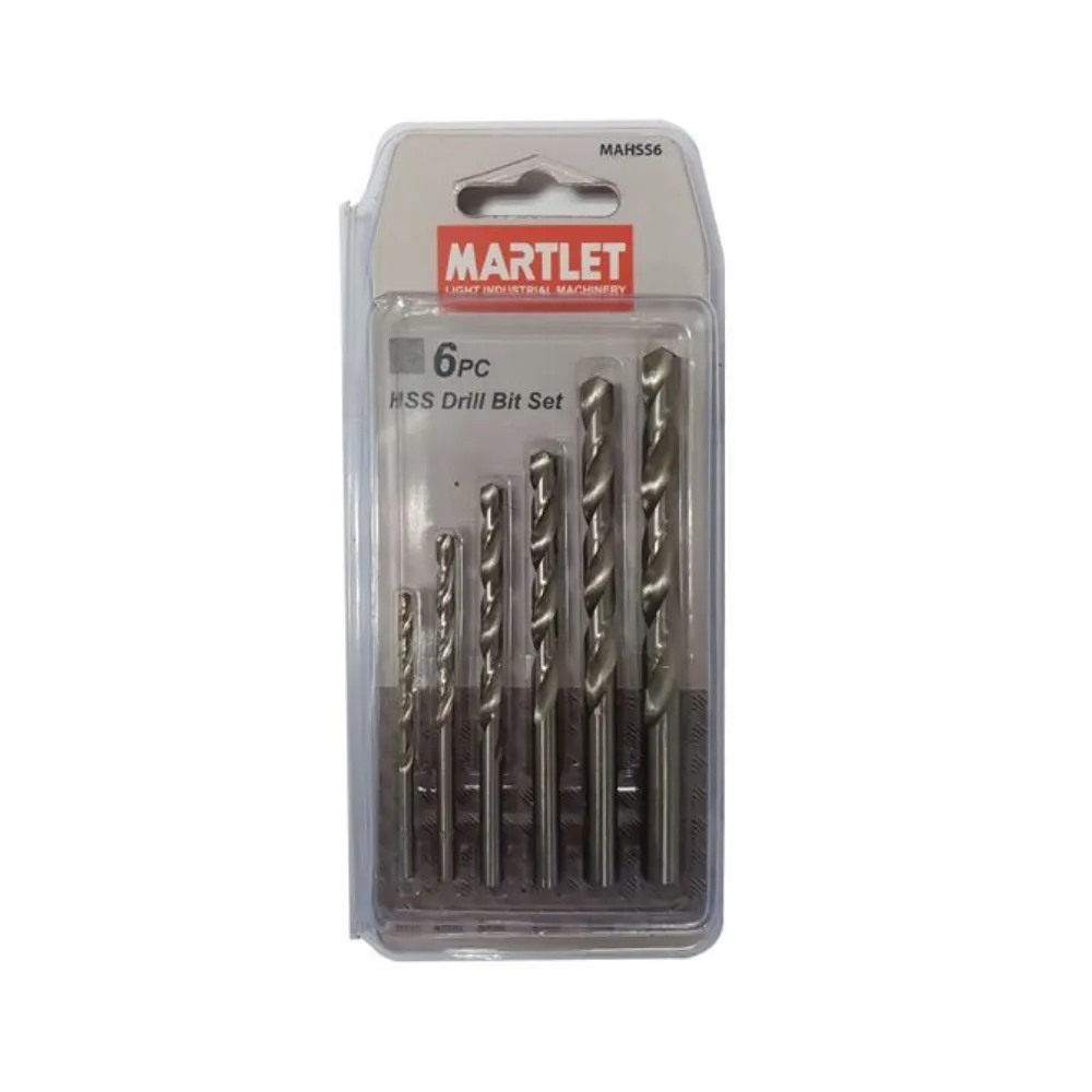Martlet 6-Piece Masonry Drill Bit Set