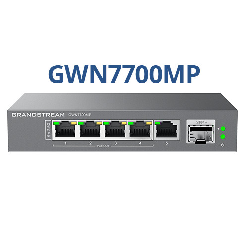 Grandstream Enterprise 5-Port Unmanaged 2.5GbE PoE Switch