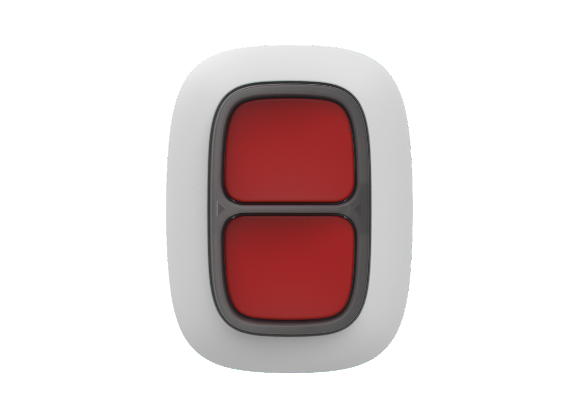 AJAX Security - DoubleButton Jeweller - Double White Wireless Smart Button for Panic and Control Modes