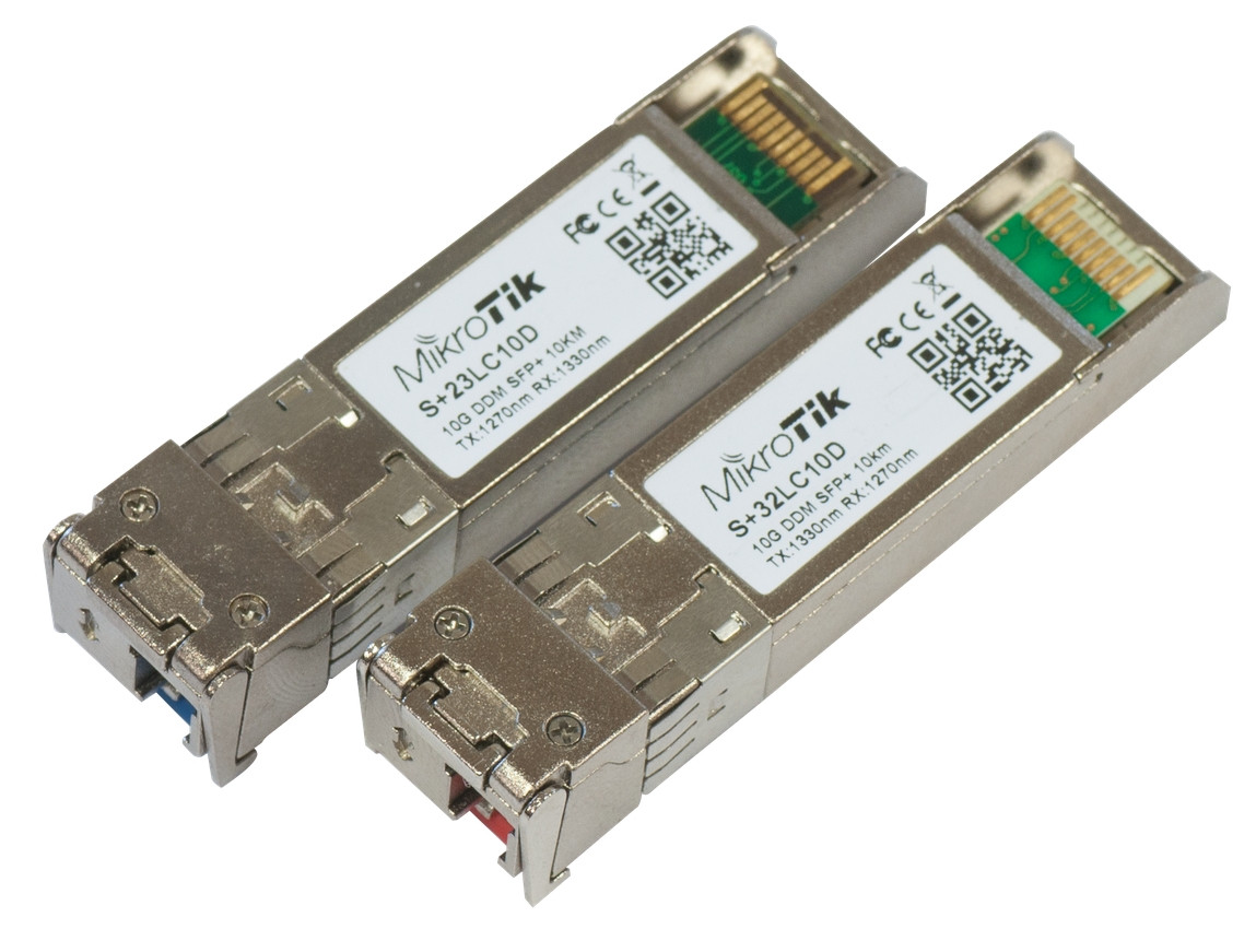 MikroTik Bi-directional SFP+ Modules(Pair)
