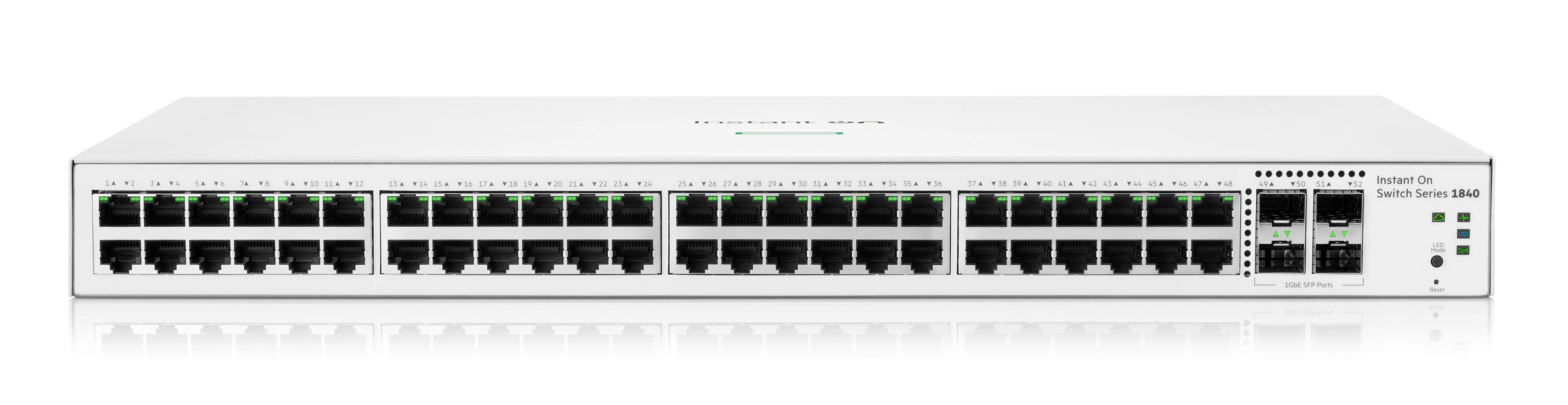 HPE Networking Instant On 1840 48 Port Gigabit Switch with 4 SFP Ports