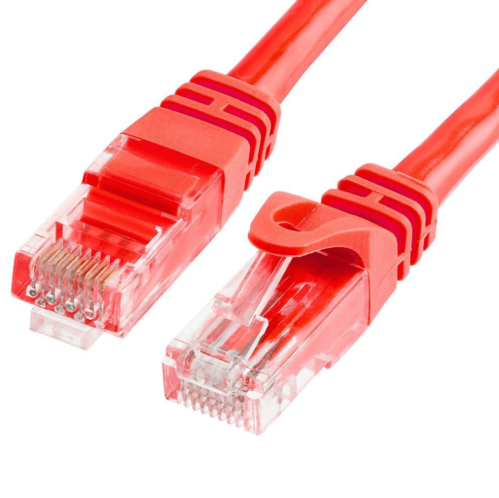 Acconet CAT6 3m UTP Flylead (Patch Lead) Red
