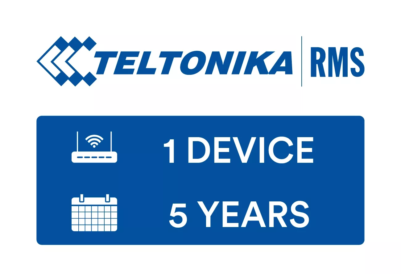 Teltonika Remote Management Pack License, 1 device, 5 years