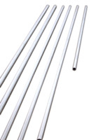 50mm Aluminium Pole - 6m - 5mm Sidewall