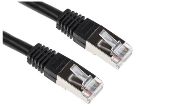 Acconet CAT6 1m UTP Flylead (Patch Lead) Black