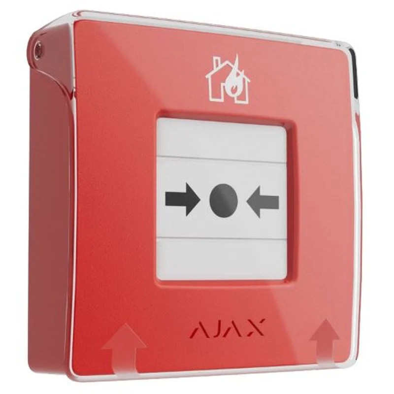 AJAX Security - Manual Call Point - Red