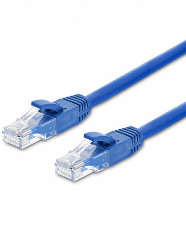 Acconet CAT6 5m UTP Flylead (Patch Lead) Blue