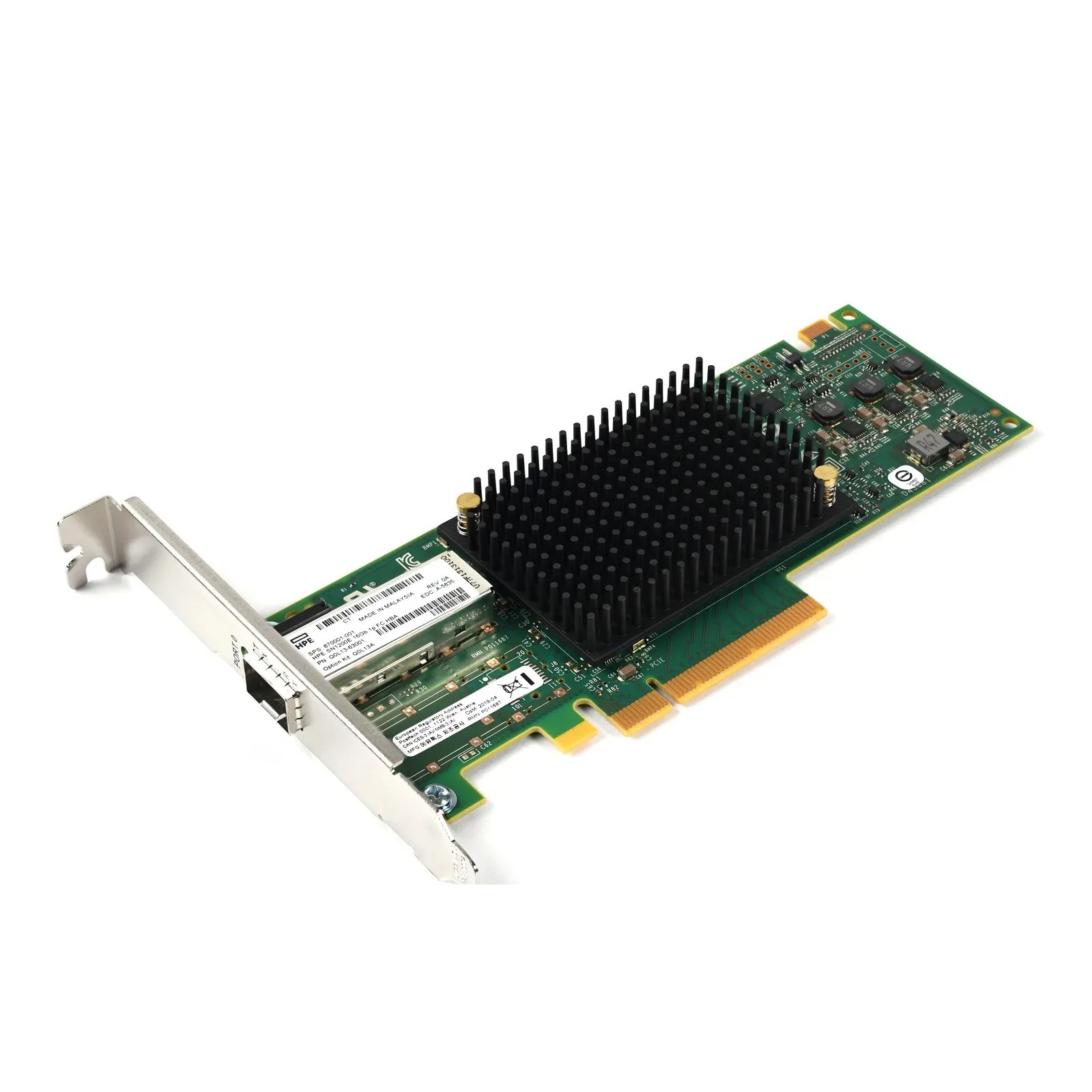 HP SN1200E Emulex LPE31000 Single-Port 16GB FC PCIe 3.0 x8 NIC Full Height Brckt