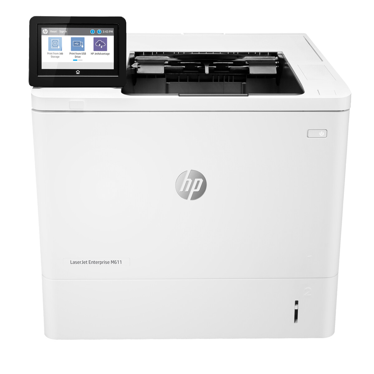 HP LaserJet Enterprise M611dn Mono Laser Printer – Print Size A4, Functions Print Only, Print Speed Up to 61pp