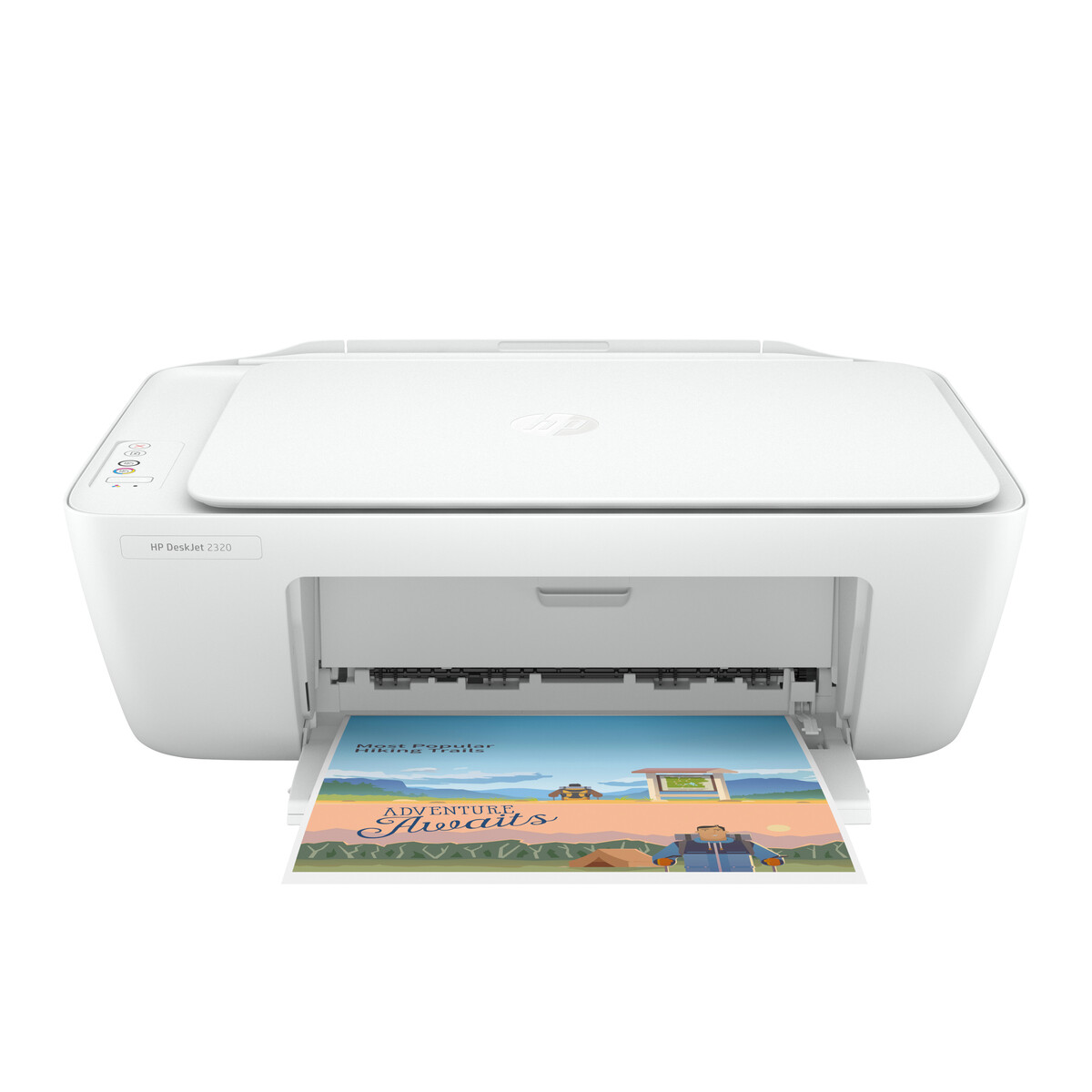 HP DeskJet 2320 All In One Printer - Printer, Flatbed Scanner, Copier, Up to 7.5 ppm Black, Up to 5.5 ppm Colo