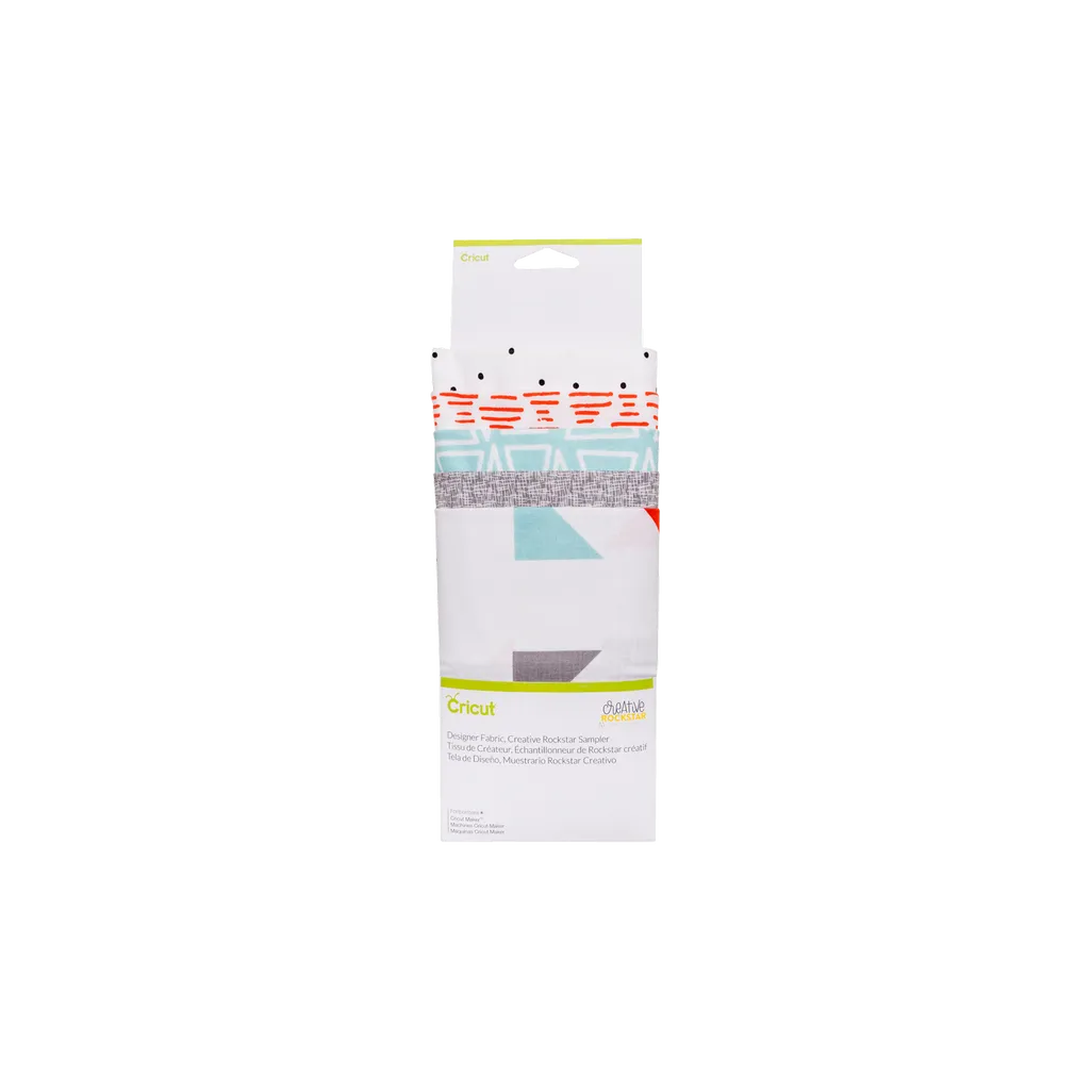 Cricut Designer Fabric Sampler Rockstar 30x66cm