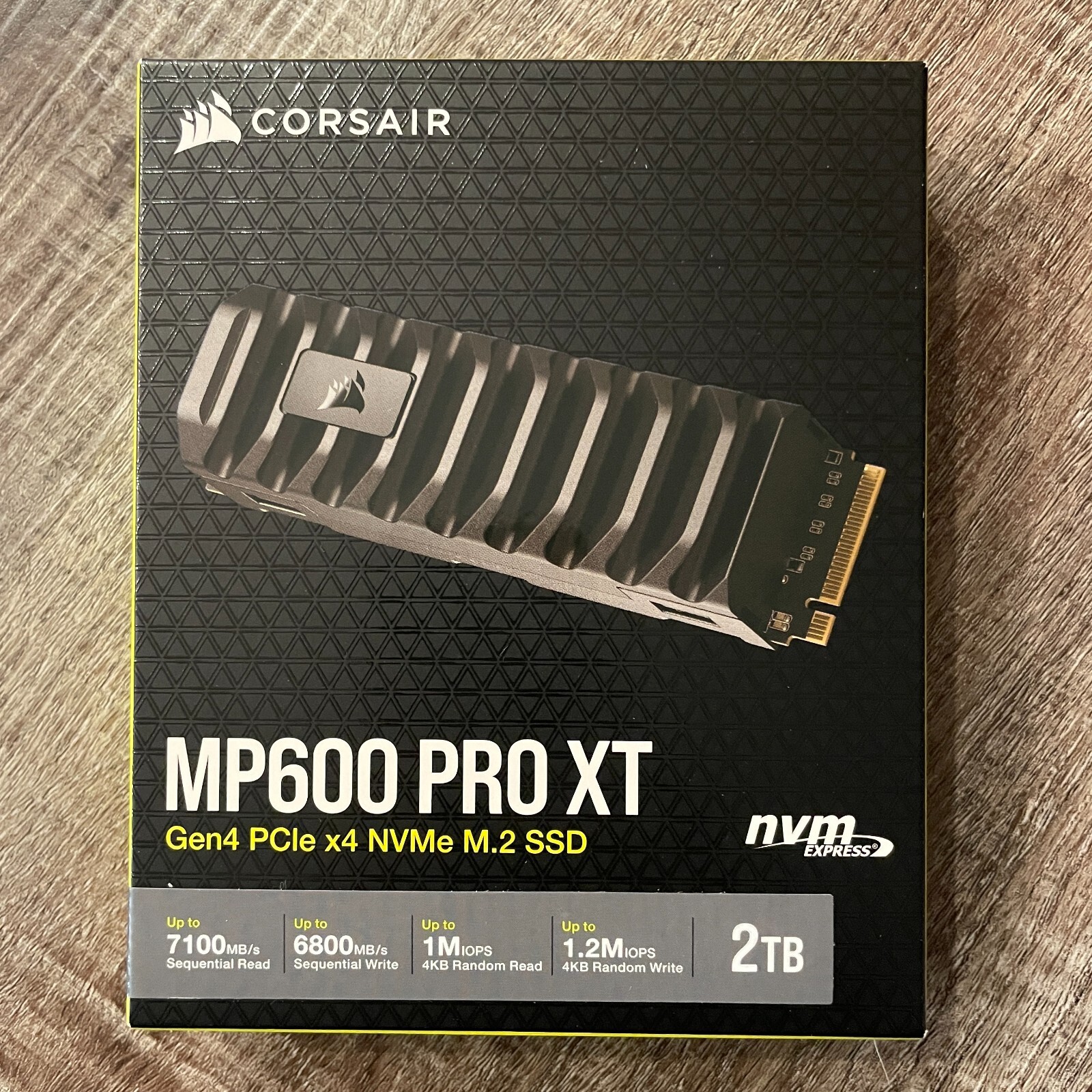 Corsair MP600 PRO XT 2TB M.2 NVMe PCIe Gen. 4 x4 Solid State Drive - CSSD-F2000GBMP600PXT