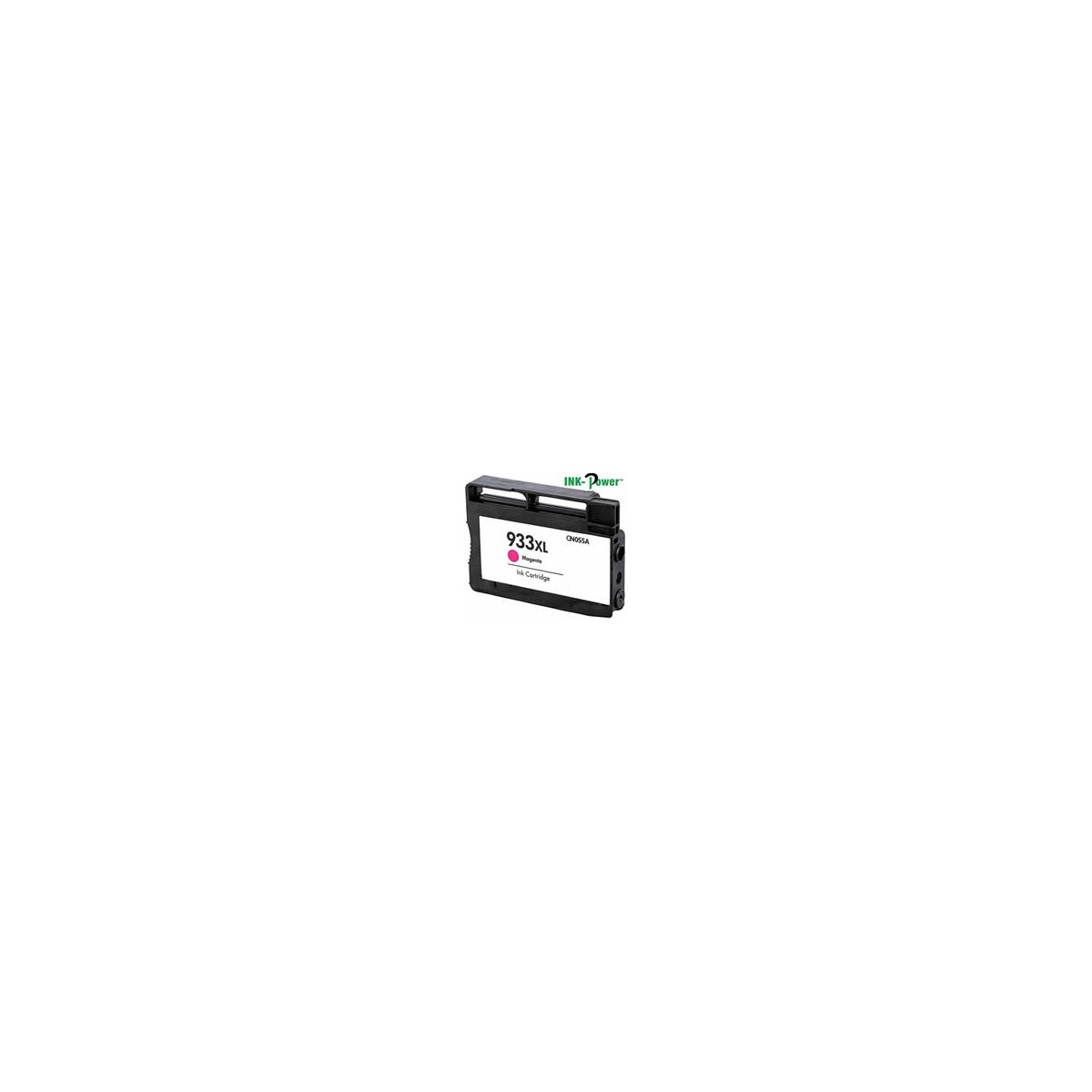InkPower Generic Replacement for 933XL Magenta Ink Cartridge CN055AA -for use with HP OfficeJet 6100 e-Printer